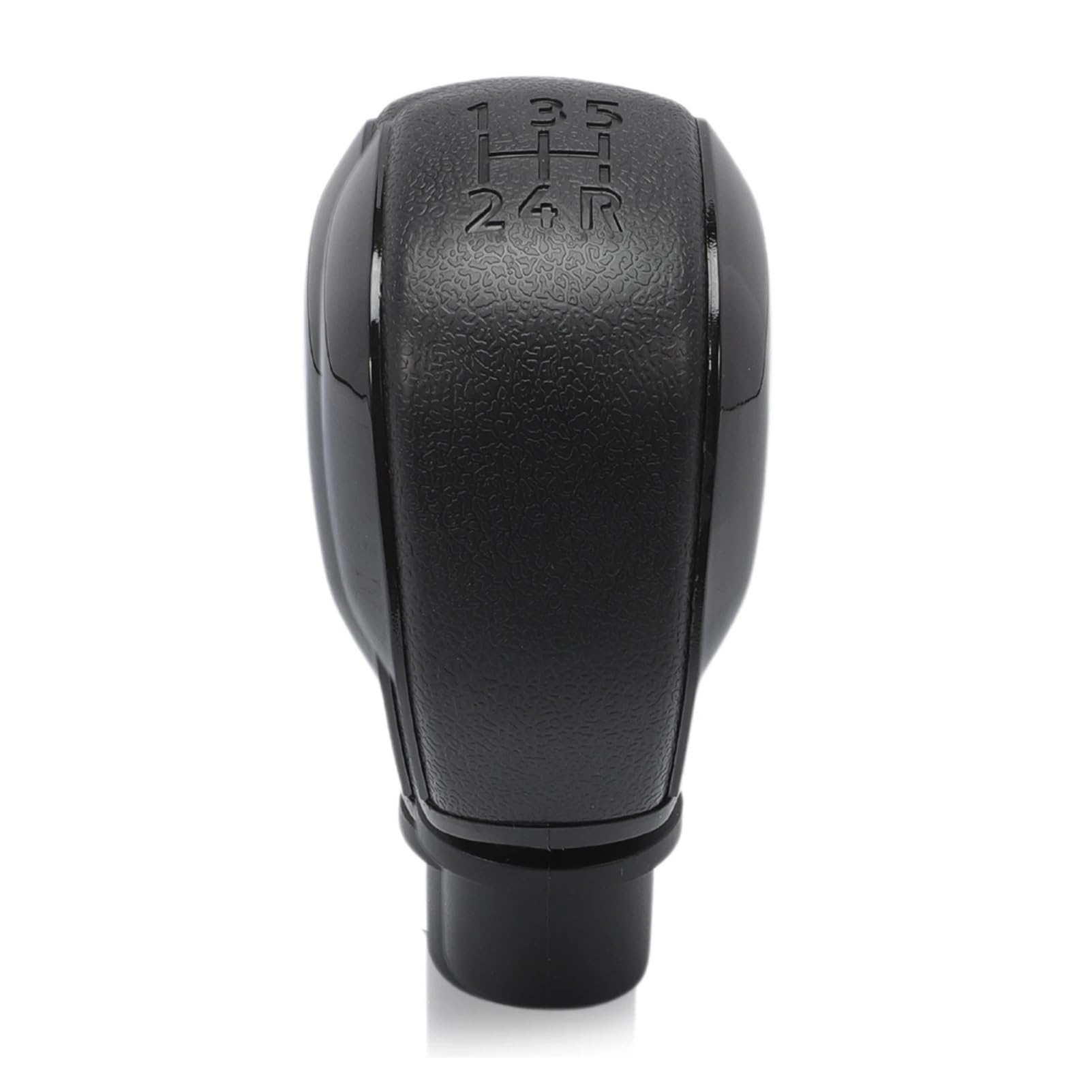 BWSDMZJQRT Car Gear Shifter Knob for Citroen C2 for C3 for C4 for C5 Jumpy 5 Speed Replacement Lens Grip Black Gear Lever Knob Compatible