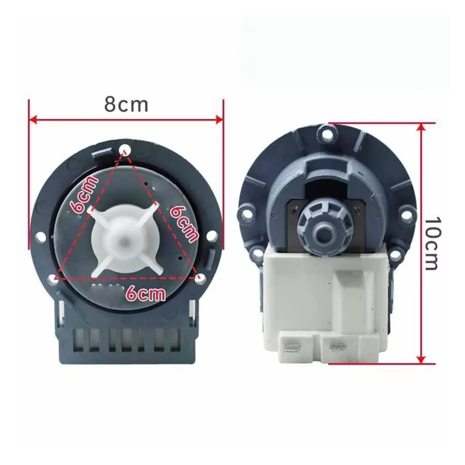 lavatrice Laugenpumpe Motore Pompa di scarico universale per lavatrice PSB-1 ​​Motore di scarico sostitutivo compatibile con più modelli