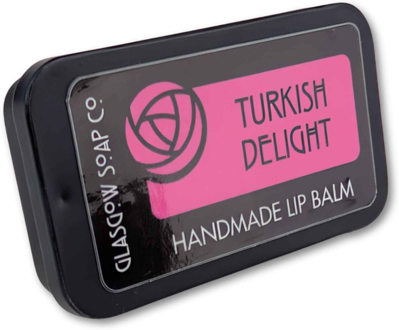 Turkish Delight Lip Balm Made with Coconut Oil, Shea Butter and Beeswax -15g.