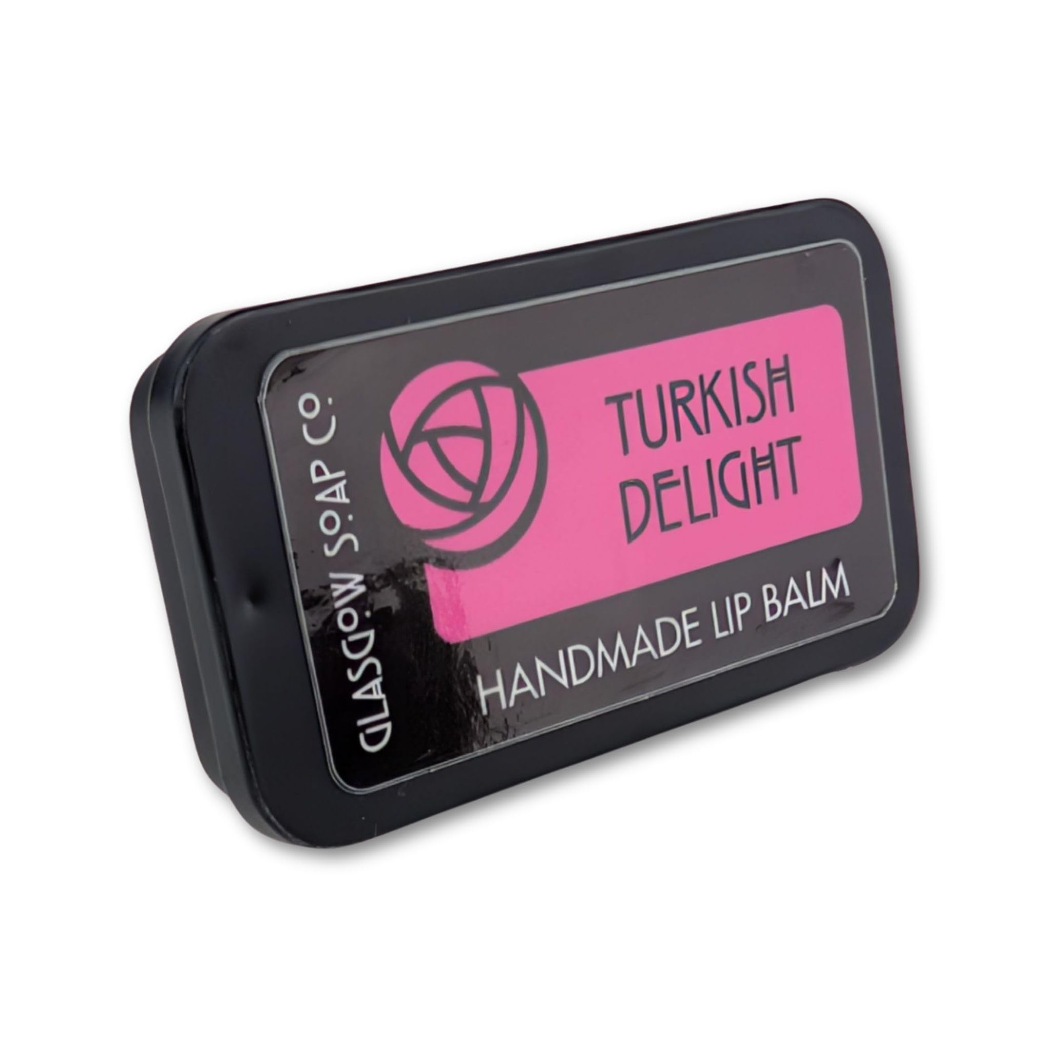 Turkish Delight Lip Balm Made with Coconut Oil, Shea Butter and Beeswax -15g.