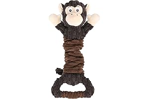 Dog Squeaky Pull Toy:Interactive Fun for Large Dogs