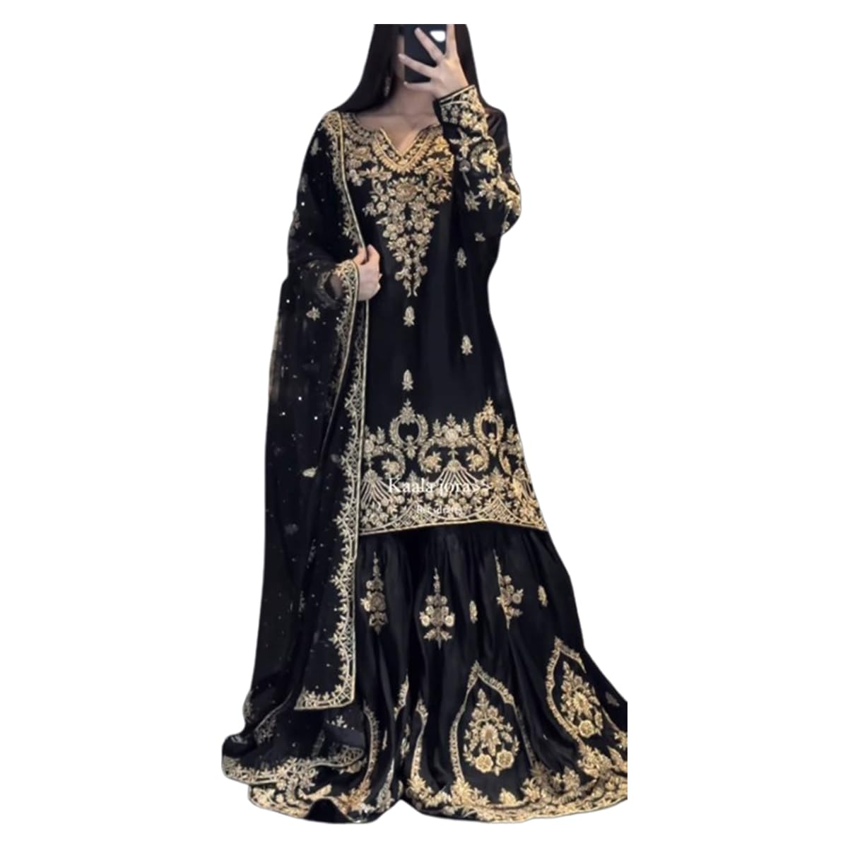 Women's Art Silk FullStiched (SF251204XXL Size Multicolor 2XL)