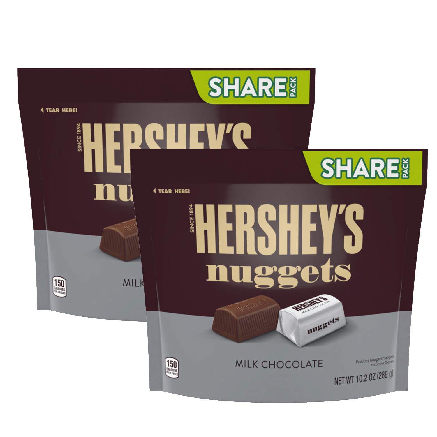 Hersheys Nuggets Milk Chocolate, 2 X 289 g (B088V6QXZV) Amazon Price History, Amazon Price Tracker
