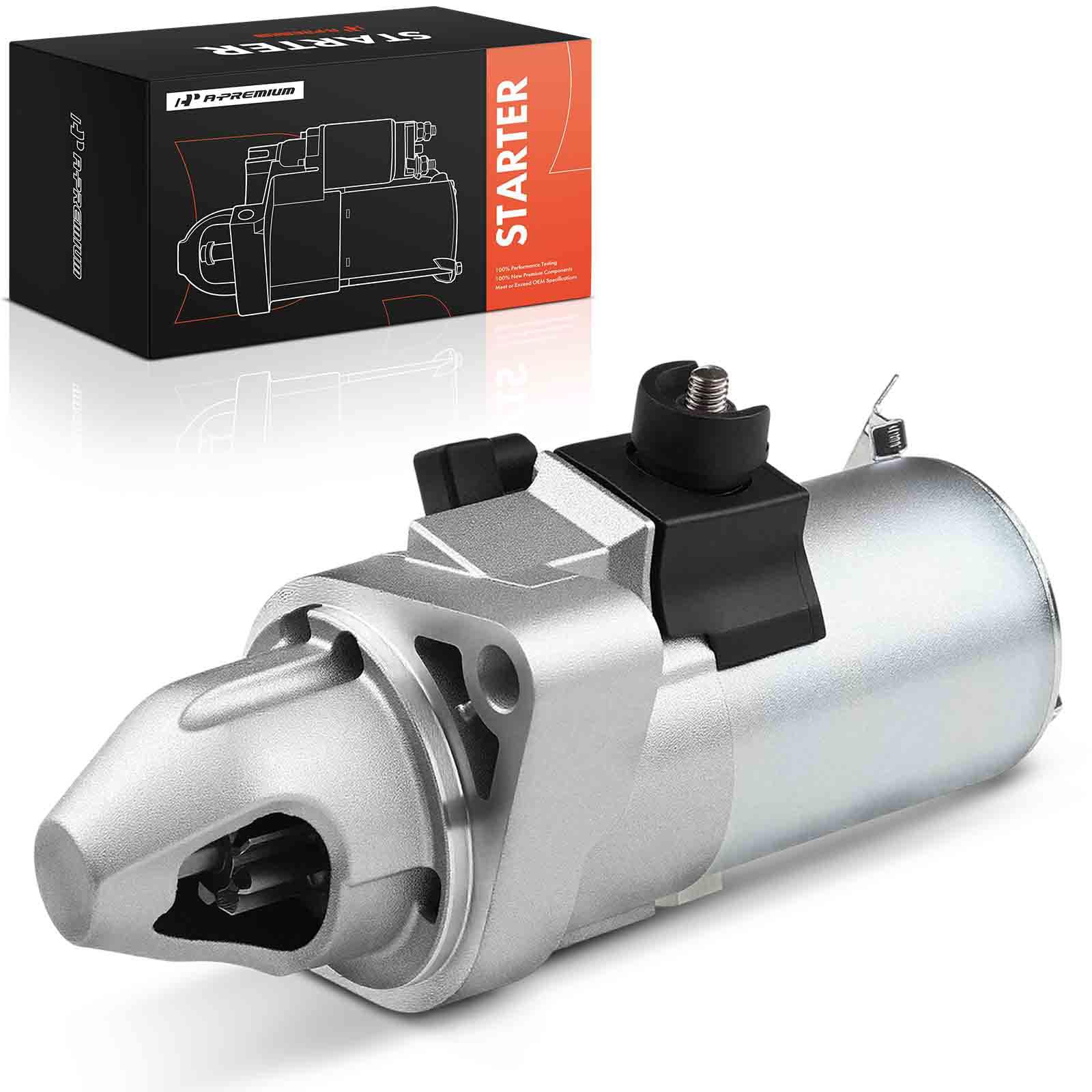 Photo 1 of A-Premium Starter Motor Compatible with Acura & Honda Models - Accord 2003-2005, Element 2003-2006, TSX 2004-2005 - 2.4L L4-12V 1.6KW 9 Teeth Clockwise - Replace 31200-RAA-A52, 31200-RAA-A51