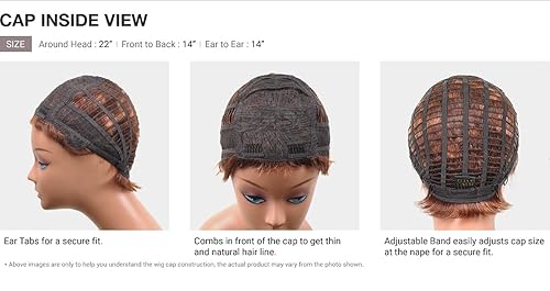 Miniatura 2 de Janet Collection Peluca de cabello humano Remy Mommy Mod (613)