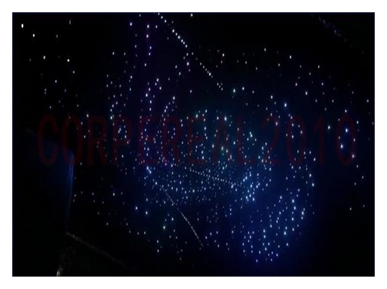 Coche de estrella fugaz 10w con motor iluminación fibra Led inalámbrico, efecto estrellado for revestimiento techo remolque limusina DIY,Durable