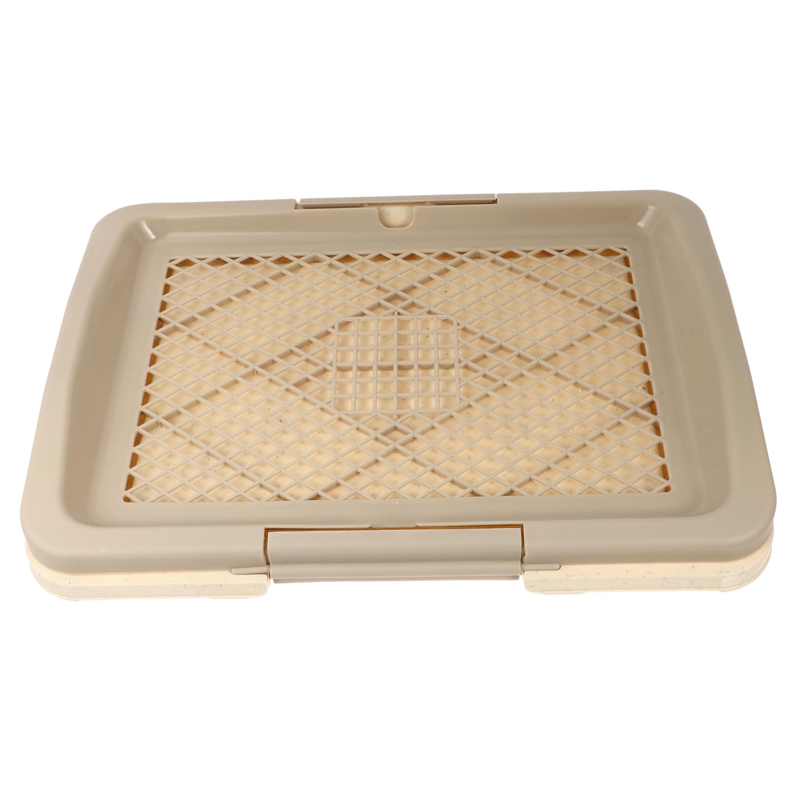 SUPVOX Professional Dog Toilet Simple Flat Plate Thickened Plastic Pet Supply Long-Lasting Craftsmanship