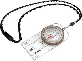 Silva Ranger Global Compass EUA, Preto, Tamanho Único, À Prova D'água, LED, Bússola