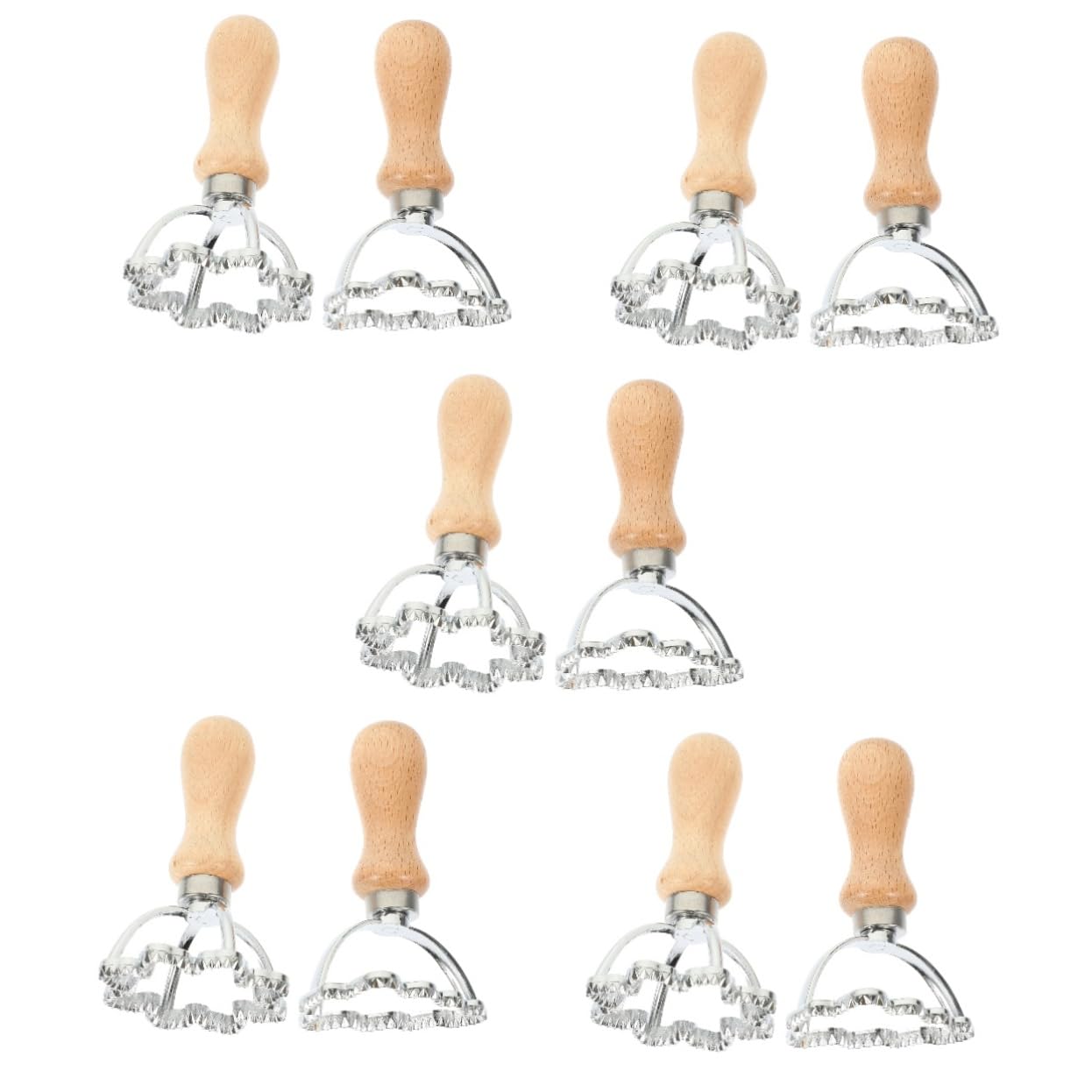 Alipis 10stücke Ausstecher Für Plätzchen Und Dumplings Multifunktionale Keksform Zinklegierung Schneeflocken Und Weihnachtsbaum-design Für Kreative Backprojekte Mit Kindern