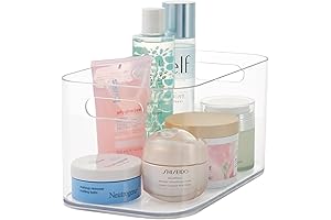 10'' x 6'' See-Through Plastic Storage Bin