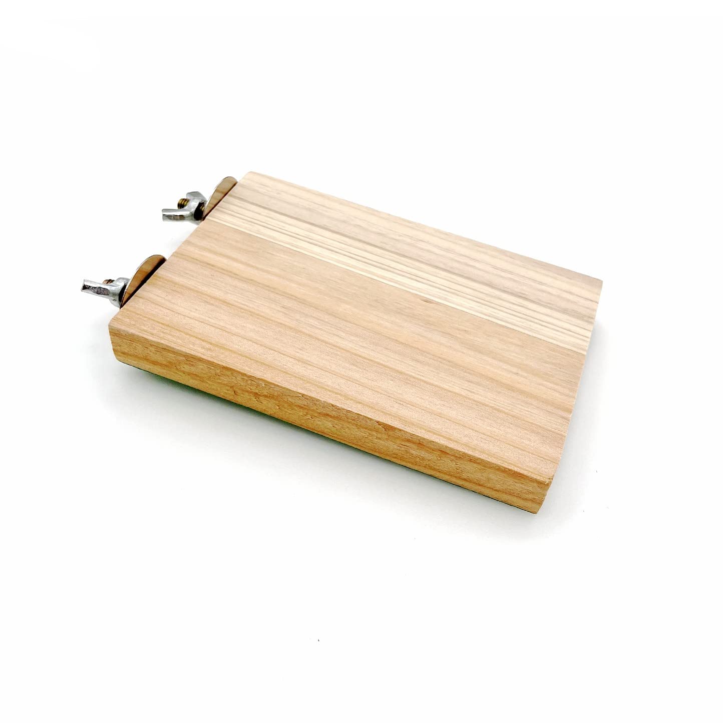 JZK Perchoir plat en bois pour perroquet - Plate-forme - Pour perruches, canaris, calopsittes, inséparables, hamsters, cages à oiseaux