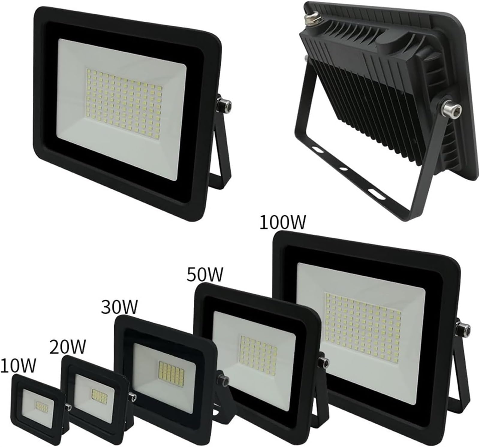 IP68 LED Solar Strahler Außen 30W Warmweiß 3000K Garten & Terrasse Beleuchtung Wasserdicht Landschaftsprojektor für Terrassen und Höfe