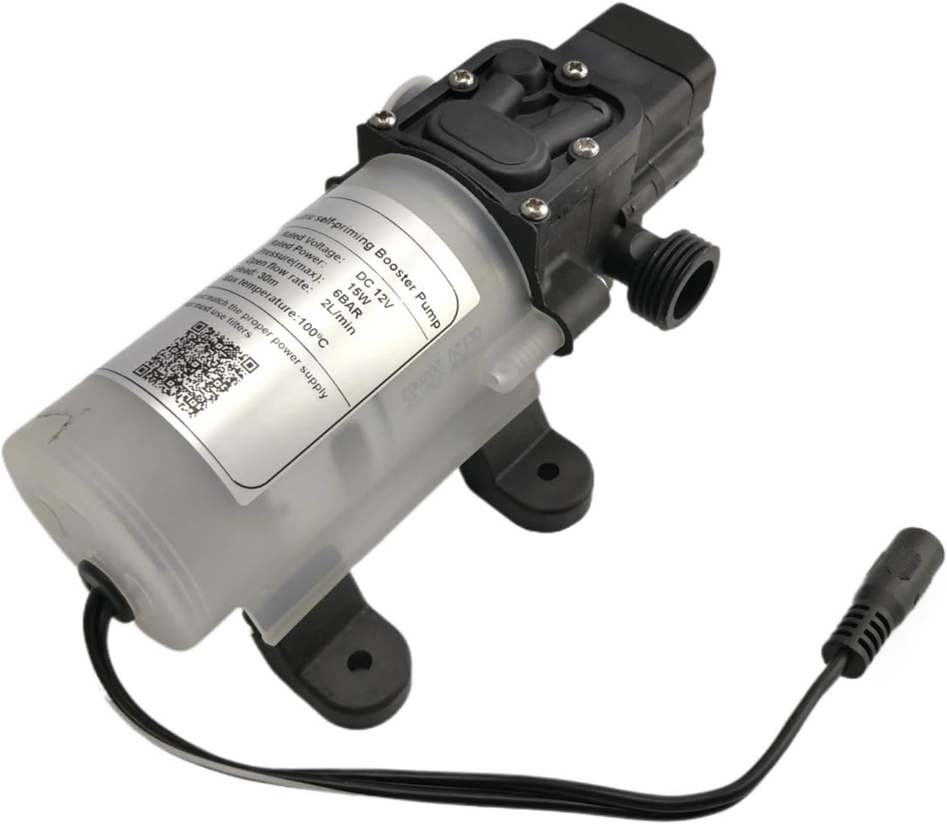 Automatic pressure switch type electric self priming 12v 15W small water booster pump for home purifier(24V)