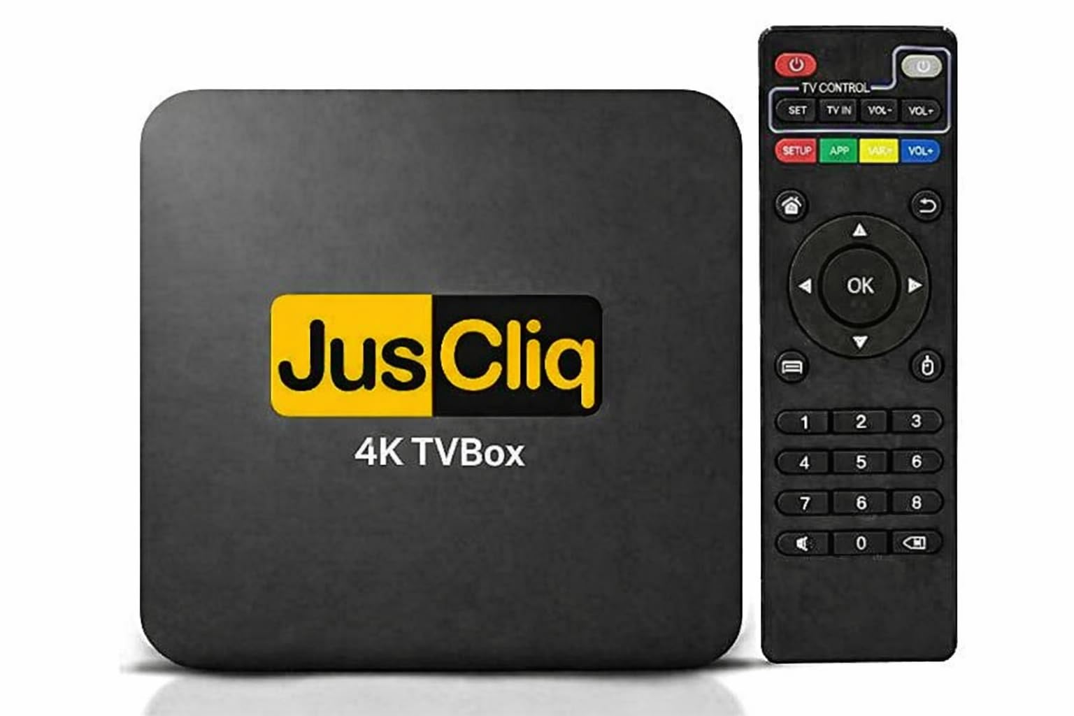 2025 4K Ultra HD TV Box with H3 Quad Core Processor | 2GB RAM 16GB Storage | Dual Band WiFi | 4K | Smart Android | NOT for CCTV