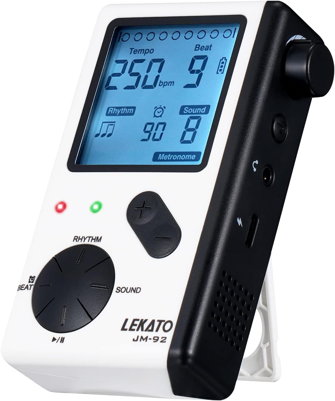 Digital Metronome,LEKATO Electronic Metronome for Piano Guitar Drum