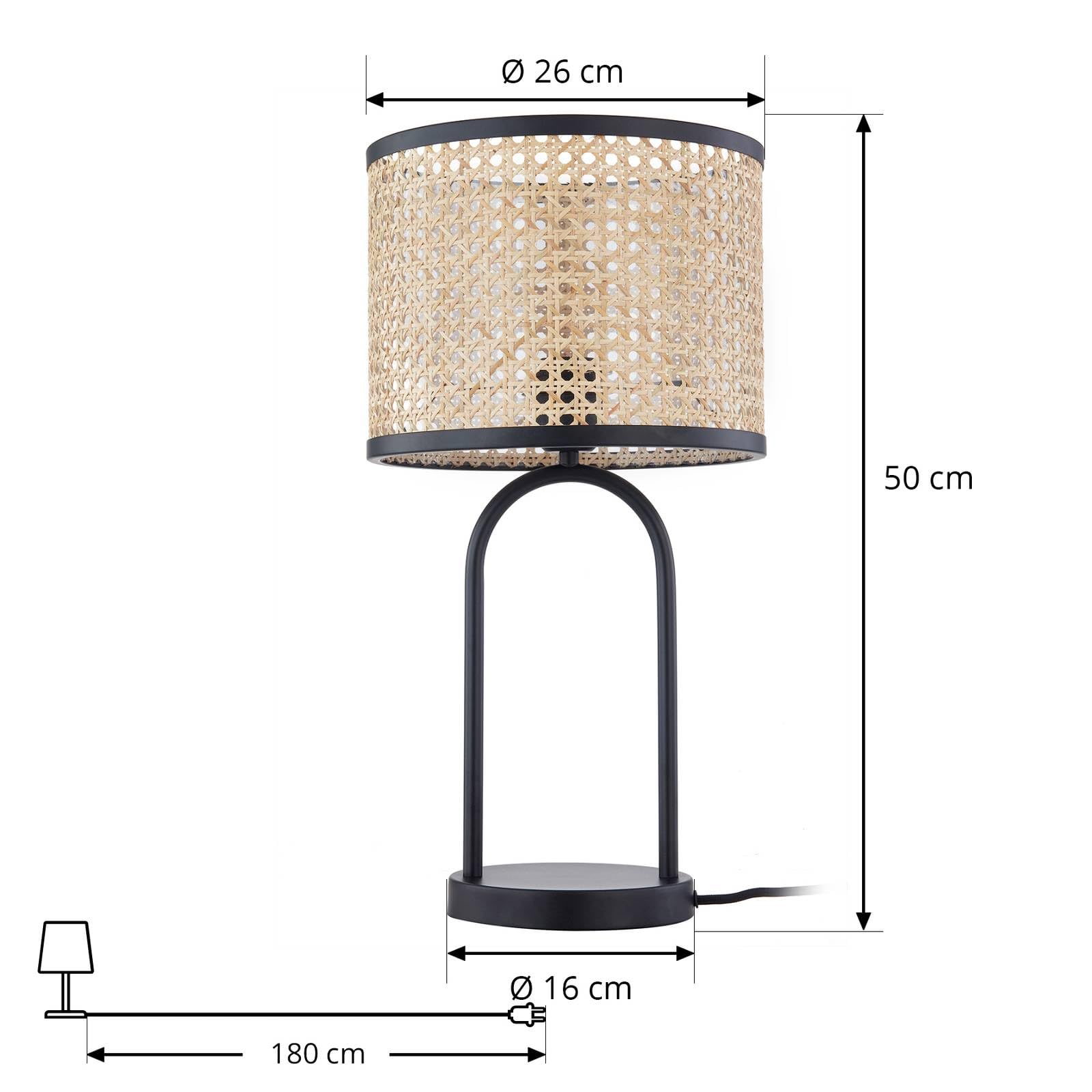 Lindby Tischlampe Yaelle (Skandinavisch) aus Holz (1 flammig, E27) - Tischleuchte Schreibtischlampe Nachttischlampe Wohnzimmerleuchte | Tischlampe, e27, skandinavisch, aus Holz, für Wohnzimmer, Esszimmer