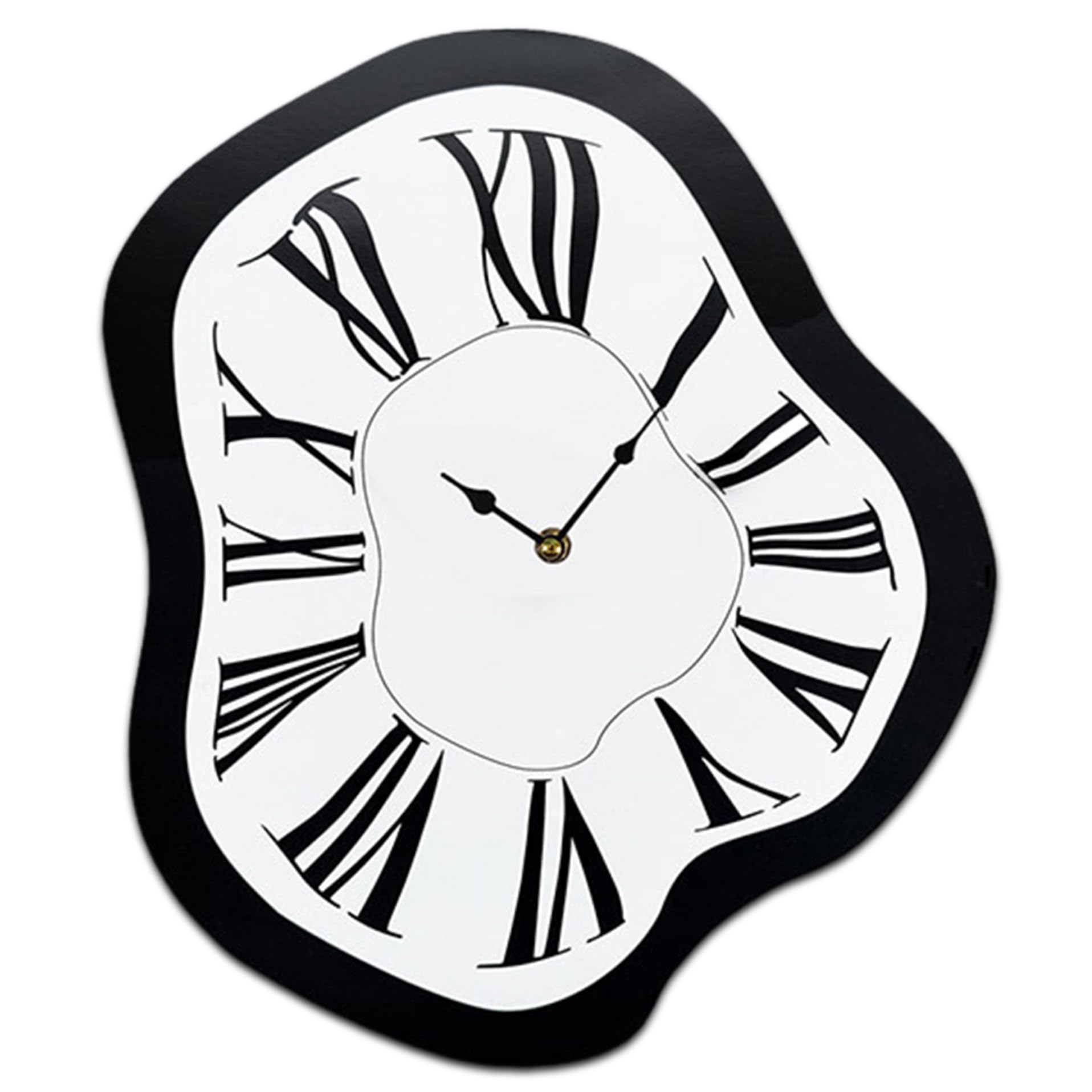 Horloge de fusion silencieuse en acrylique pour déco originale