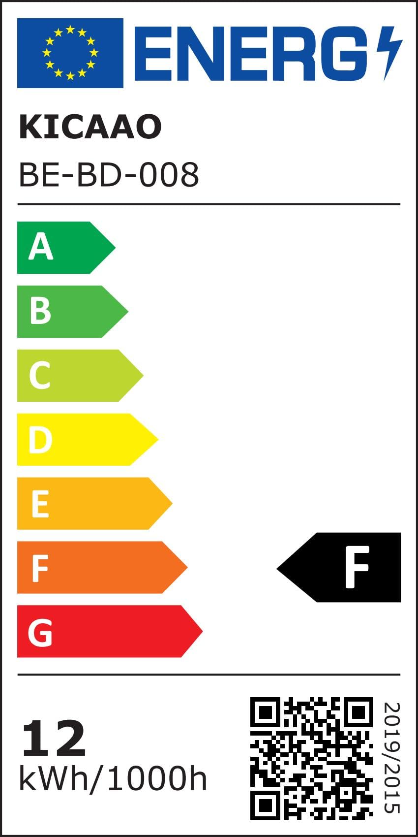 KICAAO 2 Stück Wandleuchte 12W 3000K Acryl LED Wandleuchte Moderne Warmweiß für Flur Wohnzimmer Schlafzimmer Und andere Indoor-Szenen Nicht dimmbar
