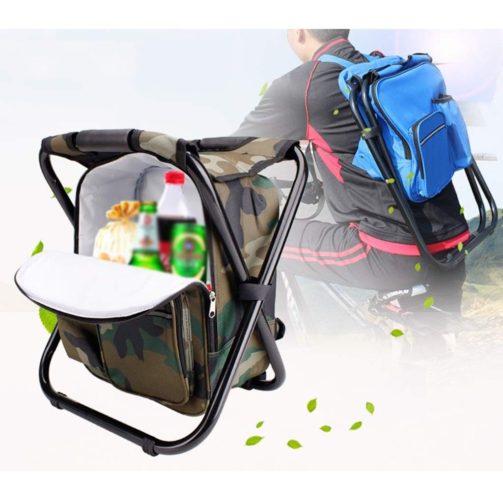 デラックス バックパック チェア Blue Amazon｜XZGang デラックスリュックサックチェア、バックパック付き