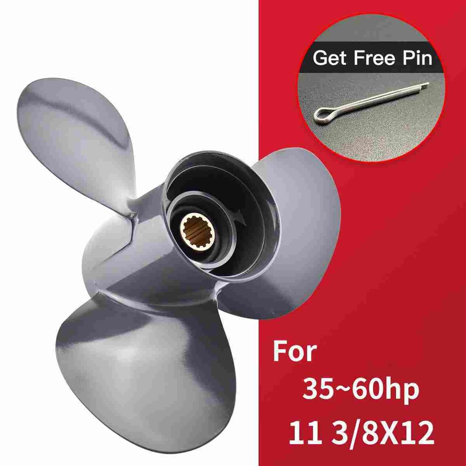 Turbine Hélice Marine 8 Pales - Remplacement Pour Moteur Hors-bord, Modèle 920-0001 Compatible