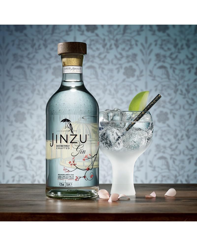 Jinzu Gin | 41.3% vol | 70cl | British Gin with Flavour of Cherry