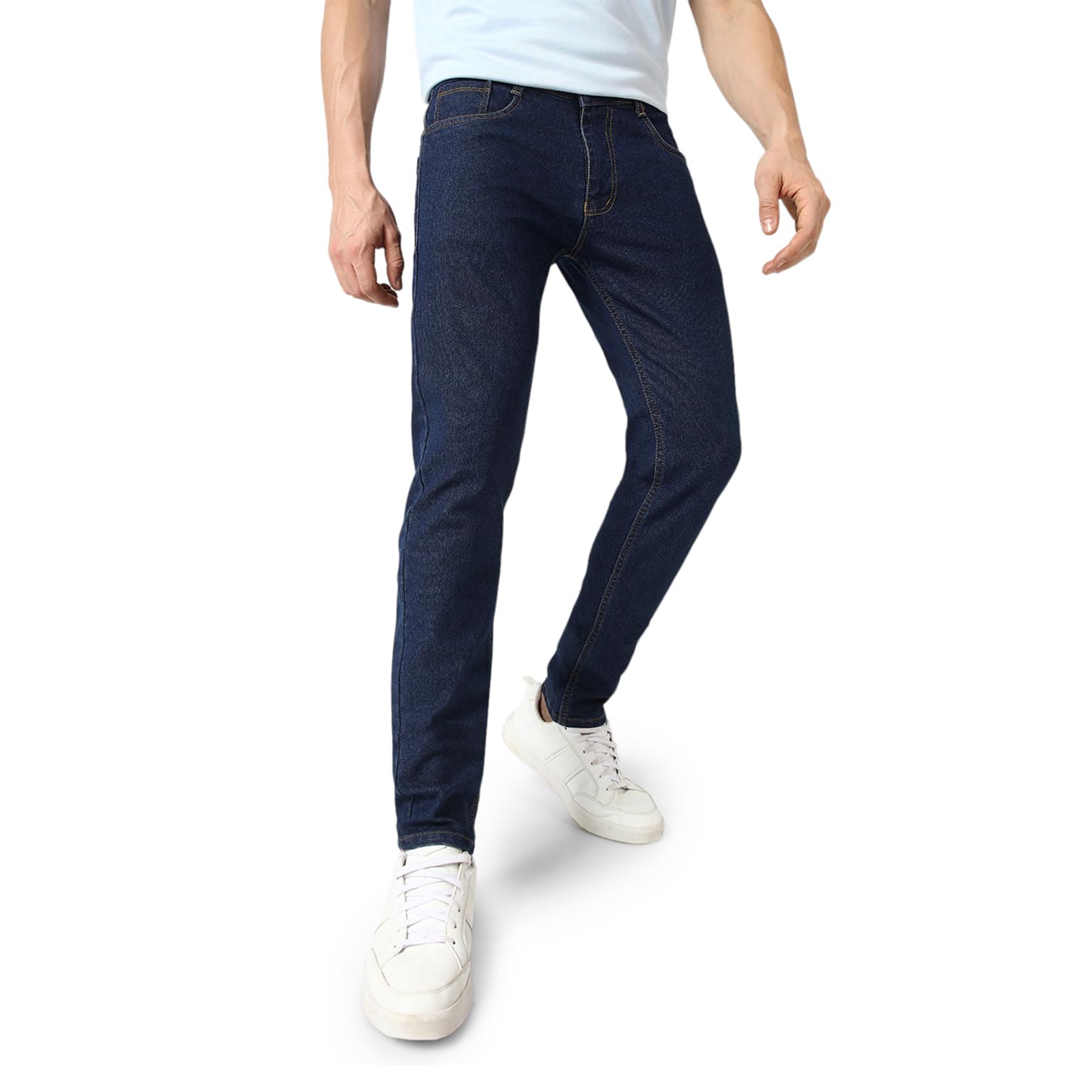 Urbano Fashion Men's Slim Fit Solid Jeans Stretchable