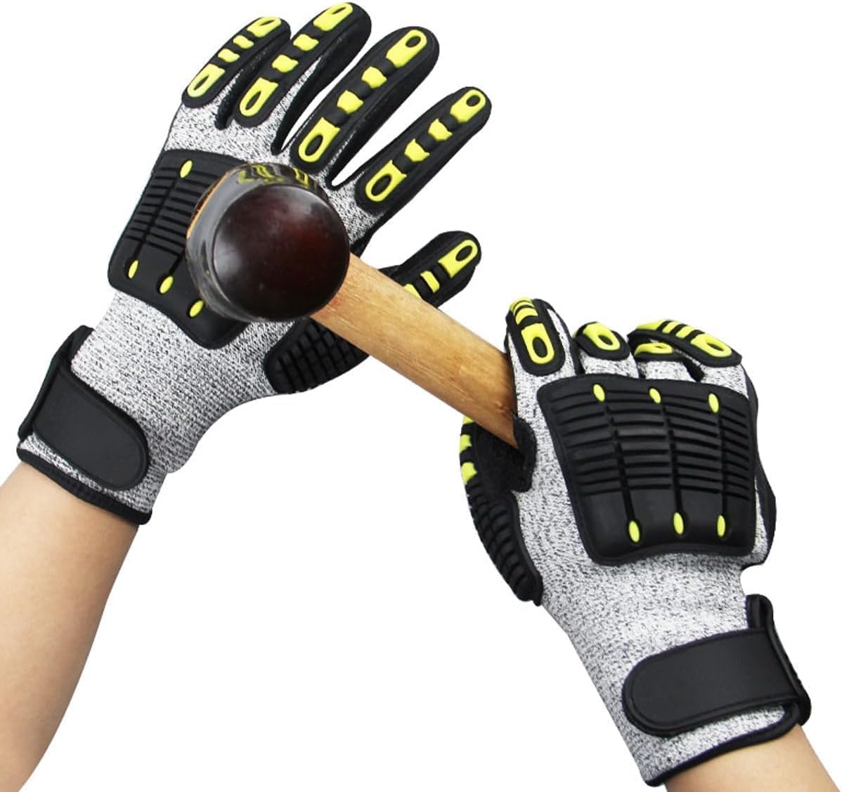 Hummer-Handschuhe zum Tauchen, durchstich- und schnittfest, Angeln, Speerfischen, Freitauchen, Tauchhandschuhe, vollständig beschichtet, Sicherheitshandschuhe für Männer und Frauen