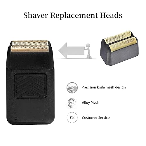 Miniatura 4 de Paquete de 2 piezas profesionales de la serie 5 Star Finale Shaver Foil 7031-100, 7043-100, 7043-100 Super Close - Cabezales de repuesto para