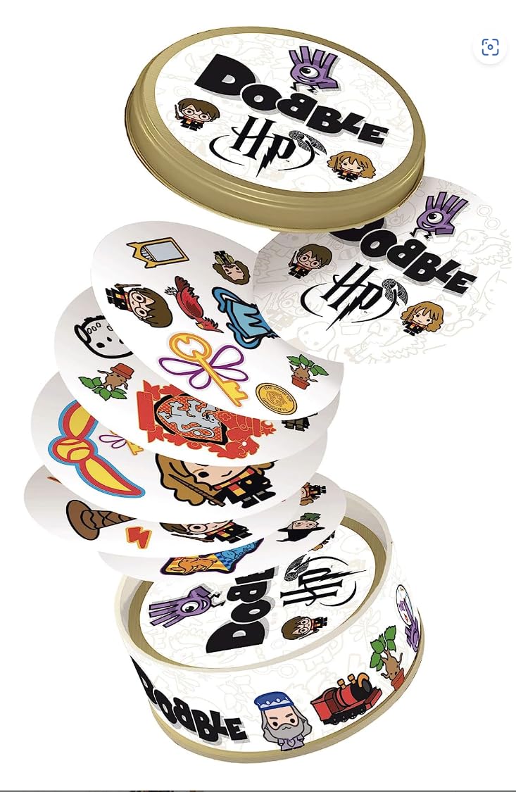 Harry Potter Dobble | Card Game | Ages 6+ | 2-8 Players | 15 Minutes Playing Time
