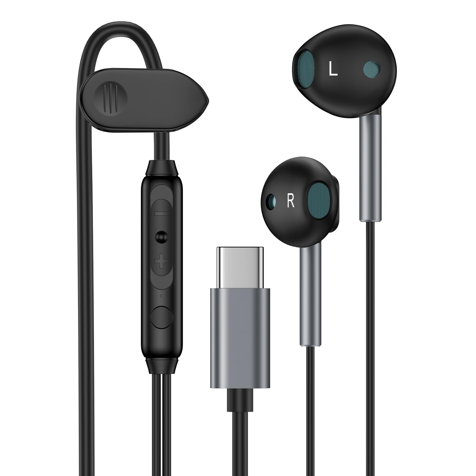 for Samsung Wired Earbuds USB C for Galaxy S26 A36 5G A17 A56 A26 A16 5G S25 FE