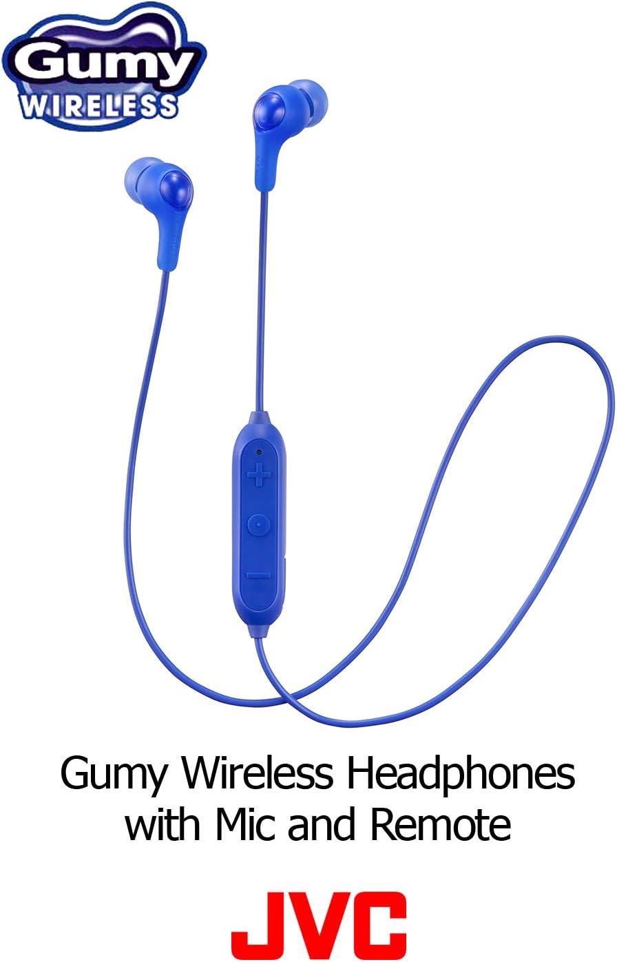 Suреr Sаlе 🛒 JVC Soft Wireless Earbud with Stayfit Tips, Remote and Mic and Bluetooth Black (HA-FX9BTB)