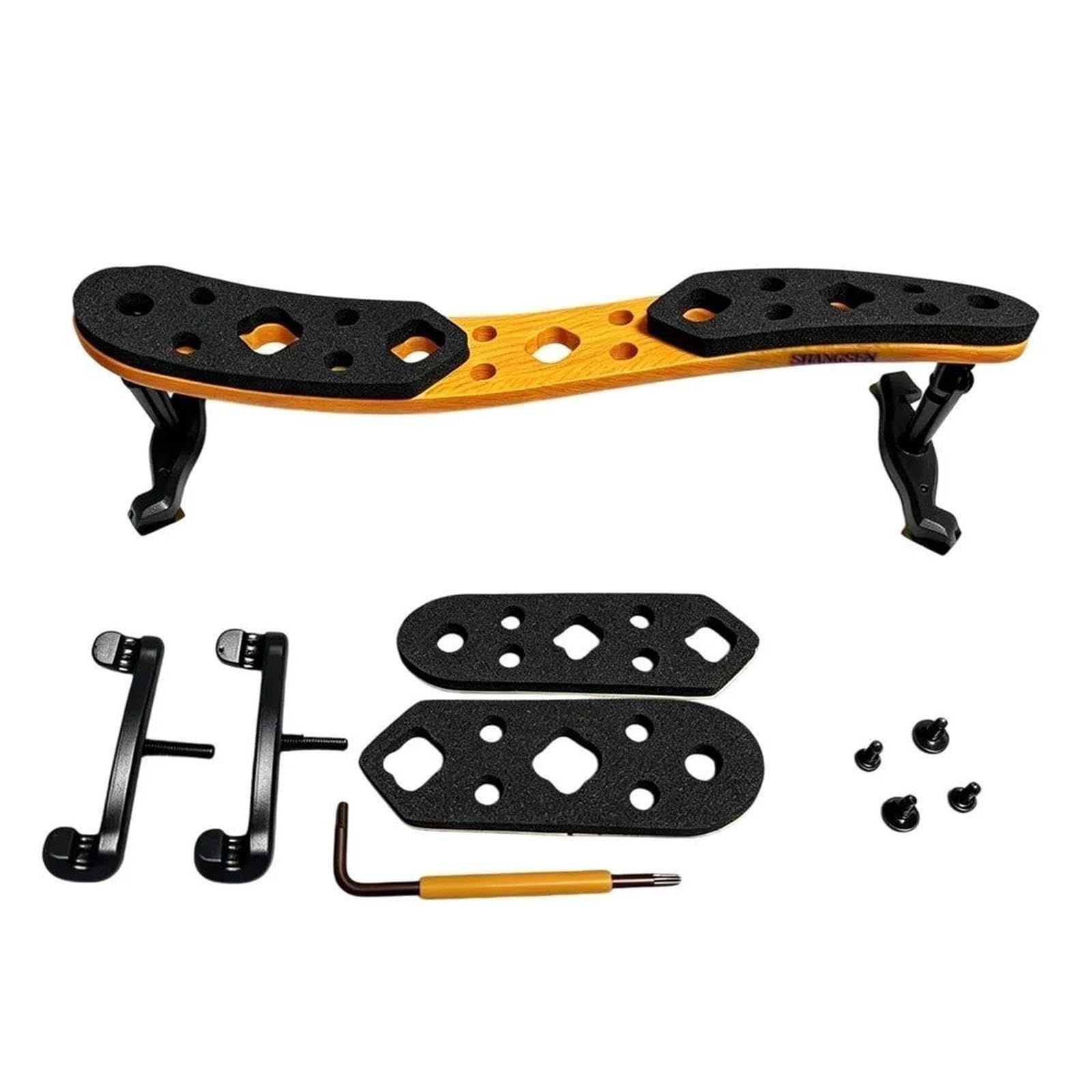 Hombrera Violín 4/4 Madera Maciza Ultraligera Soporte