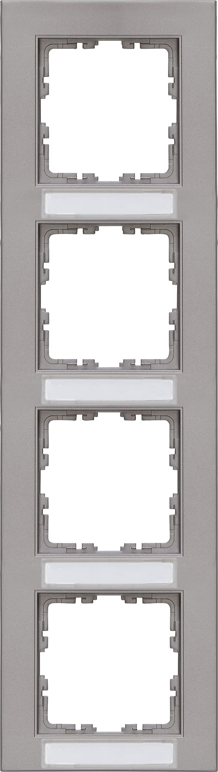 Kopp 402847041 Cadre de recouvrement pour plaque prise murale