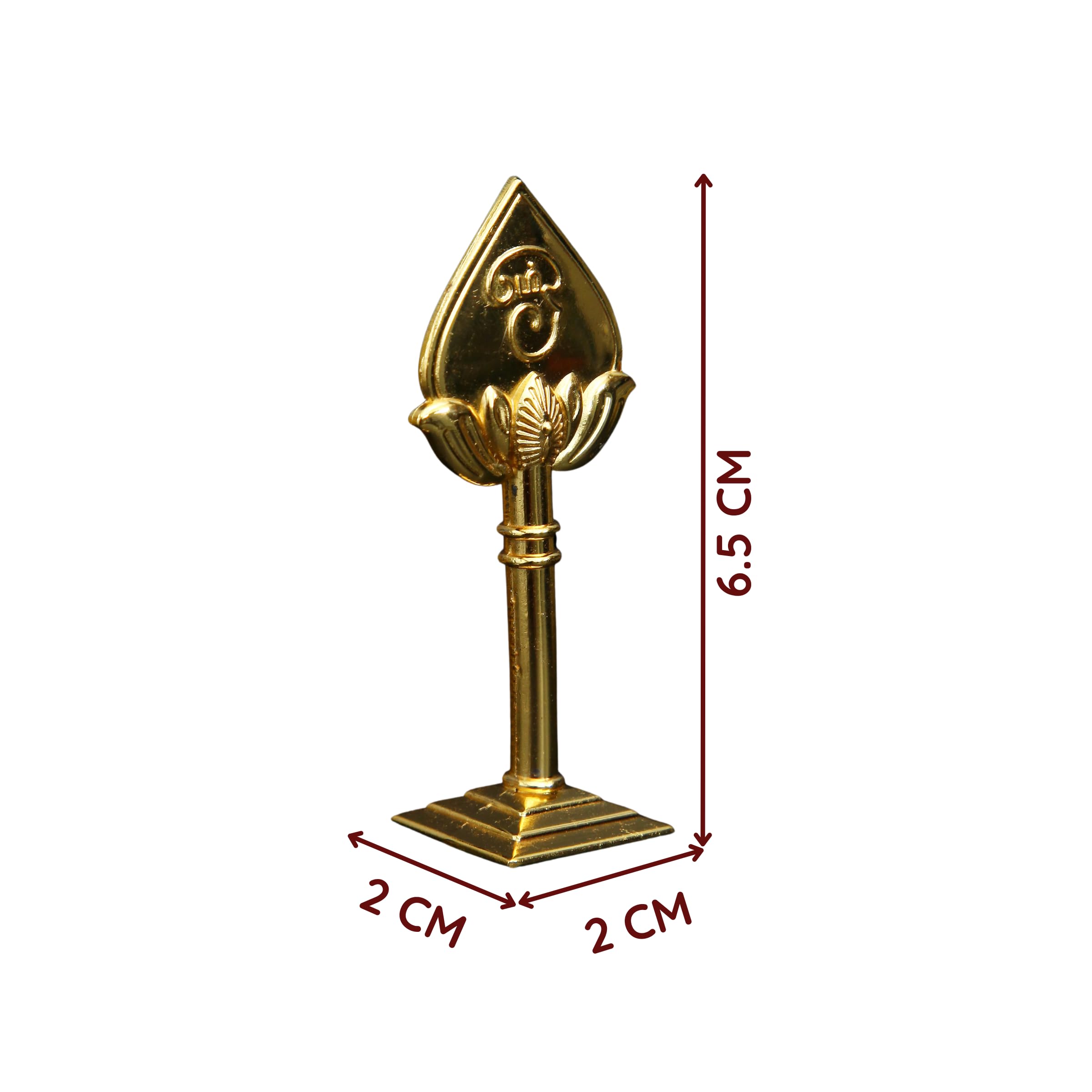 anciently Vel For Car Dashboard|Murugan Vel For Car Fantasy Dashboard,Metal,1 Piece(Gold Colour) - Image 5 thumbnail