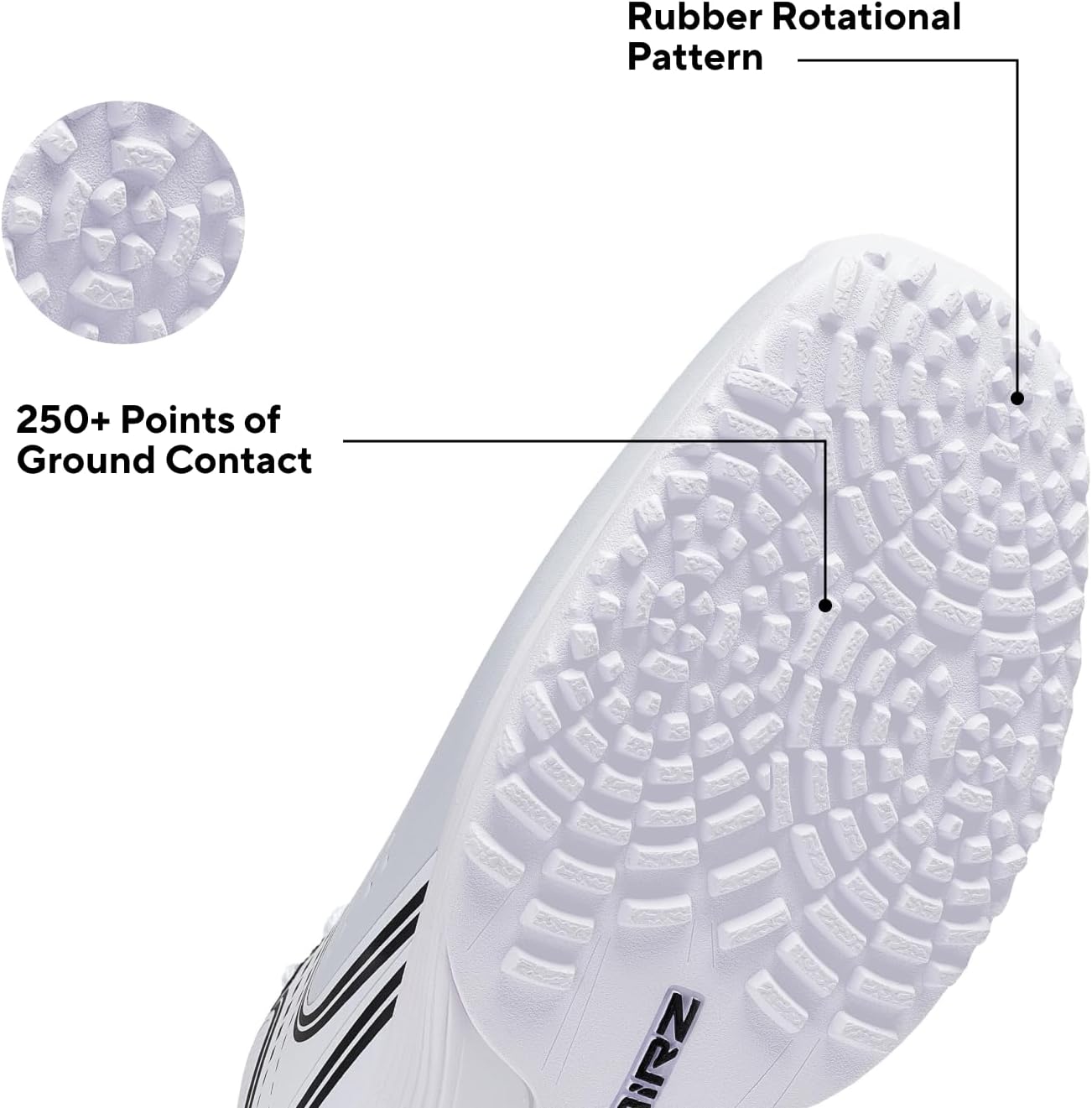 SQAIRZ GFP Baseball Turf Trainer Shoes Men, Baseball Cleats Men, Turf Shoes, Turf Cleats, Softball Turf Shoe - Image 8