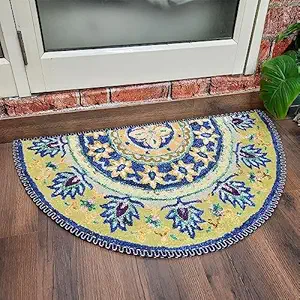 AVIONI Home Floor Mats in Beautiful Traditional Design | Anti Slip, Durable & Washable | Outdoor & Indoor - 55cm x 90cm (~22