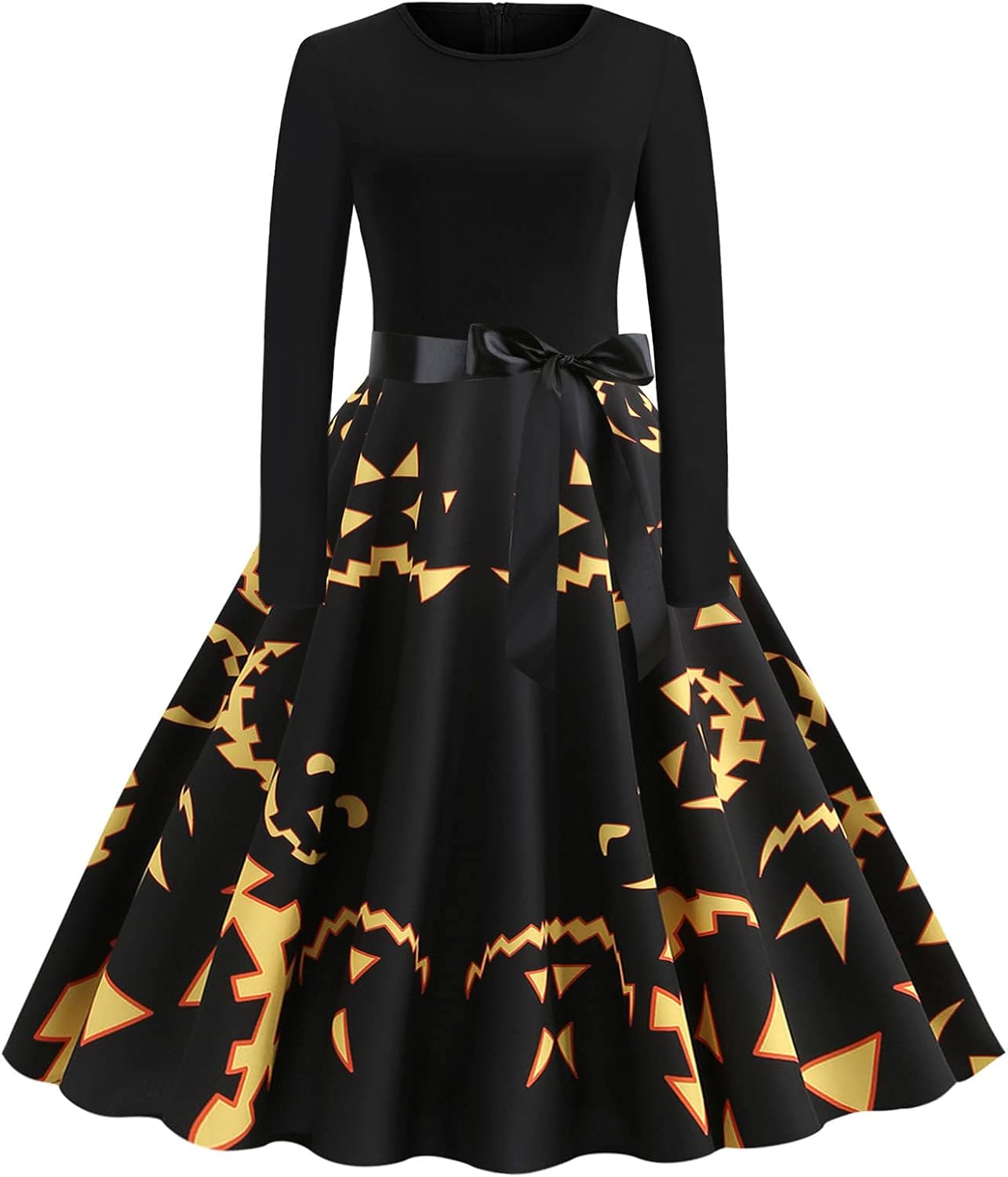 Vestidos Largos Verano,Vestido Mujer,Vestidos De Halloween para Mujeres 1950S Vintage Vestido Camisero De Talla Grande para Mujer Vestidos Bonitos De Talla Grande Vestido De Cumpleaños,Vestidos Niña