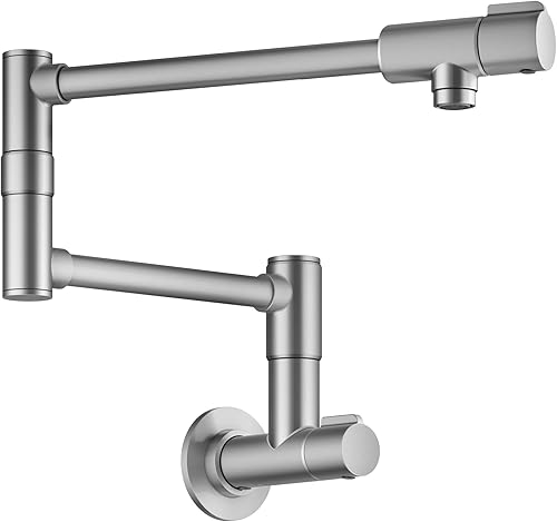 Miniatura 146 de Kraus KPF-1610SFSCH Bolden - Grifo de cocina comercial de 18 pulgadas con cabezal de pulverización extensible de doble función, acabado all-Brite