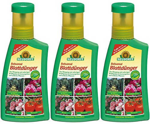 3 x 250 ml Neudorff Balsamol Blattdünger