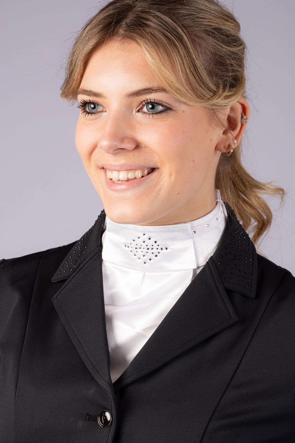 Harry`s Horse Plastron Sparkle pour femme pour dressage équitation