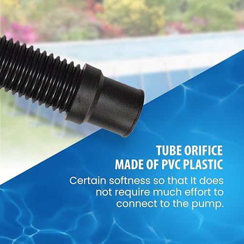 Miniatura 3 de JED Pool Tools 60-345-08 manguera de conexión de filtro de lujo para piscina, 1-12 pulgadas por 8 pies