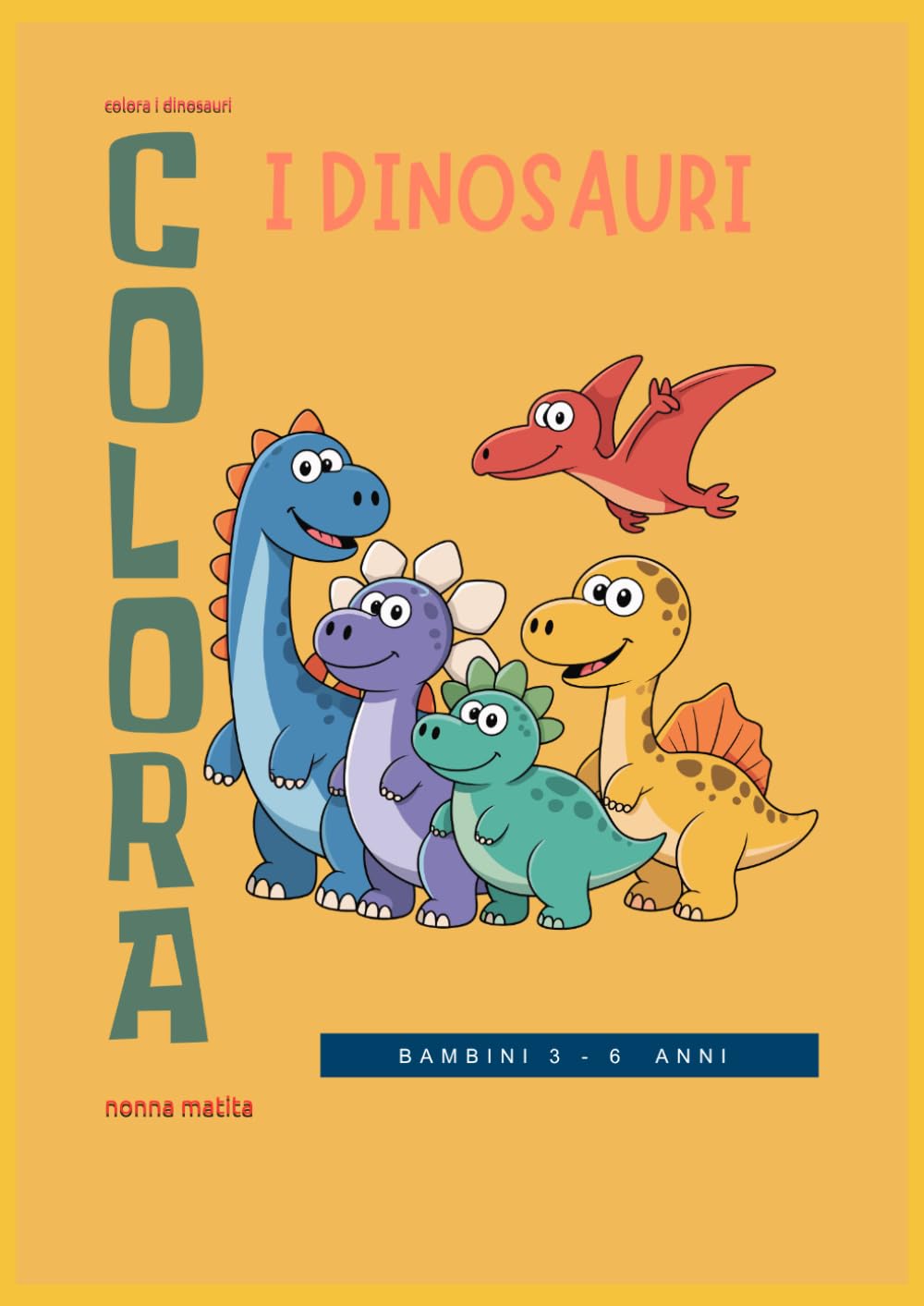 colora i dinosauri