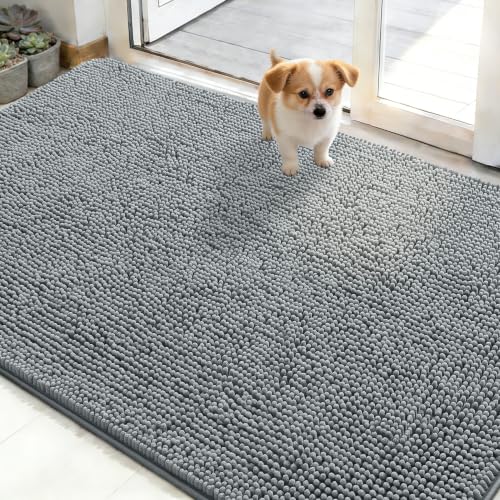 OLANLY Dog Door Mat for Muddy Paws 48x...