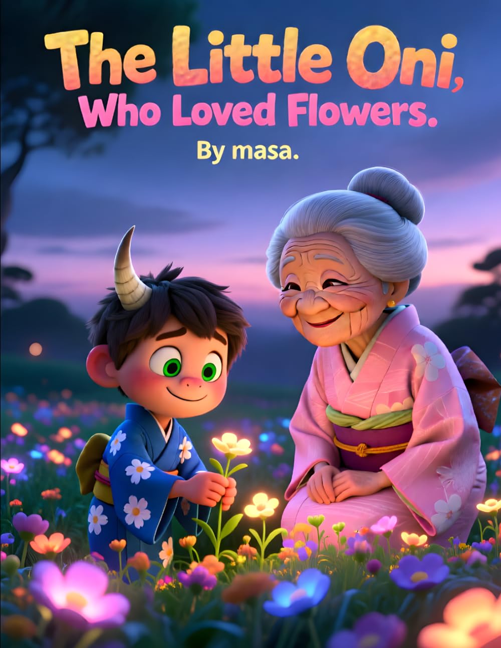 The Little Oni Who Loved Flowers Ages 9-12: A Heartwarming Japanese Tale of Kindness, Friendship, and Blooming