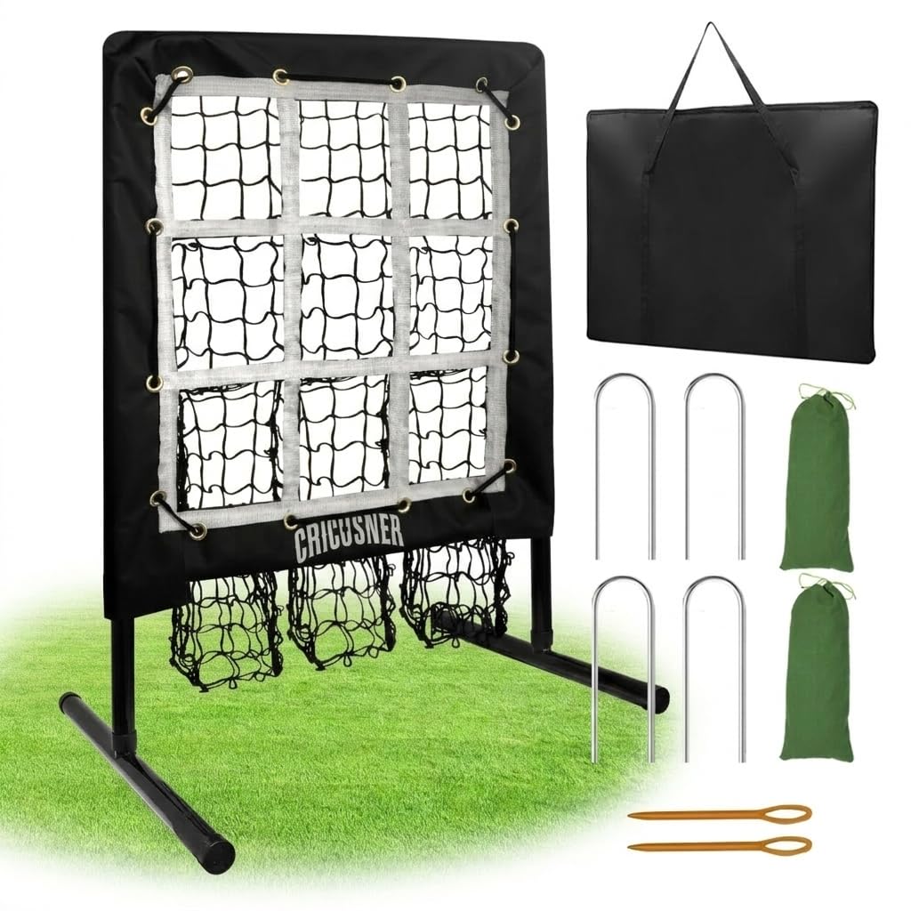 Cricosner 9 Hole Pitching Net