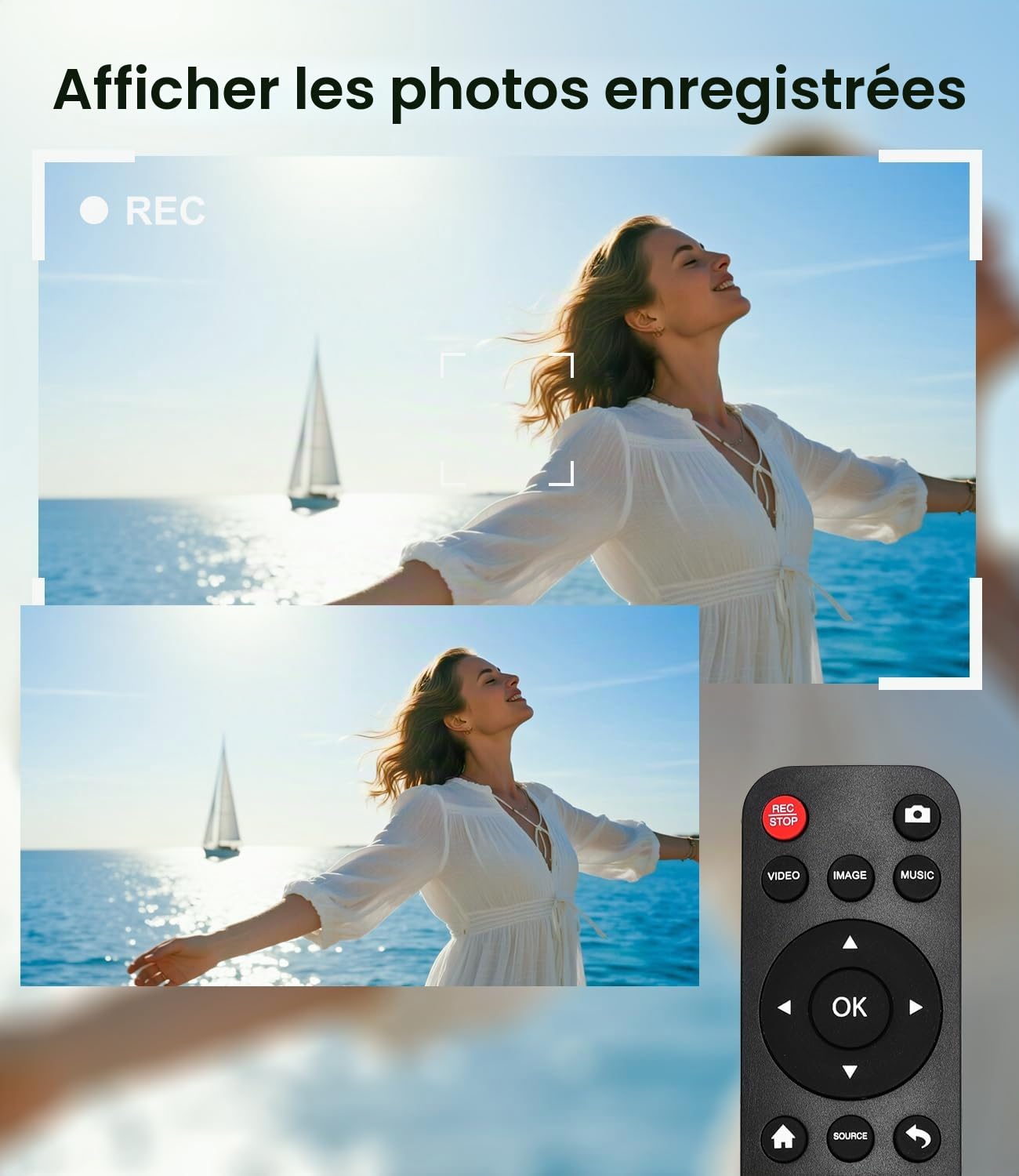 King Ma Numériseur vidéo, avec écran de 3 pouces, résolution 1080P, 30 FPS, conversion numérique de VHS, RCA, VCR, DVD, Hi8, caméras vidéo, jeux, stockage via TF/SD/USB (AV)