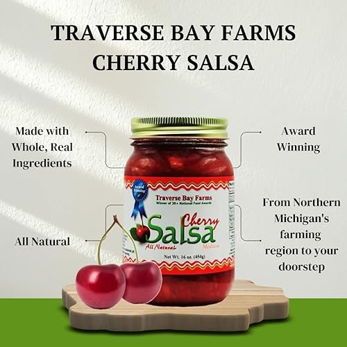 Miniatura 4 de Traverse Bay Farms Salsa de cereza galardonada - Mediana