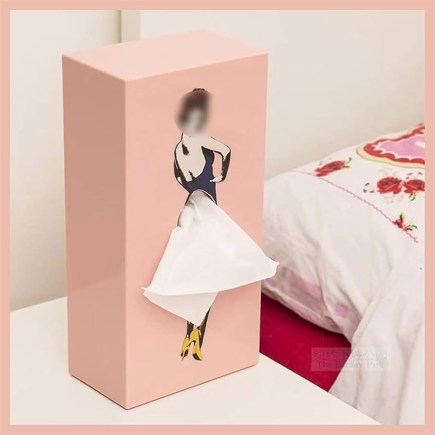 Amazon｜フライングスカートティッシュボックス、クリエイティブ