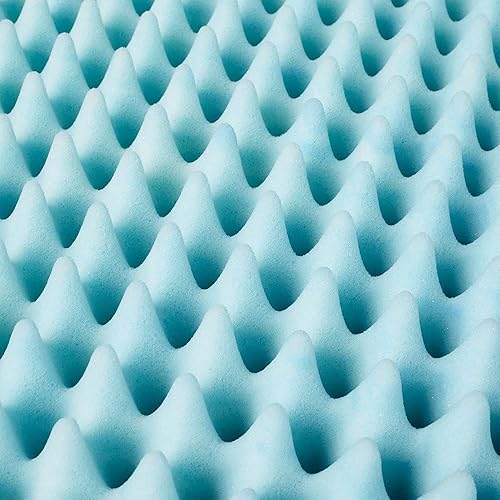 Miniatura 5 de Slumber Solutions Gel Highloft - Cubrecolchón de espuma viscoelástica de 3 pulgadas, tamaño individual