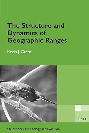 The Structure And Dynamics Of Geographic Ranges 